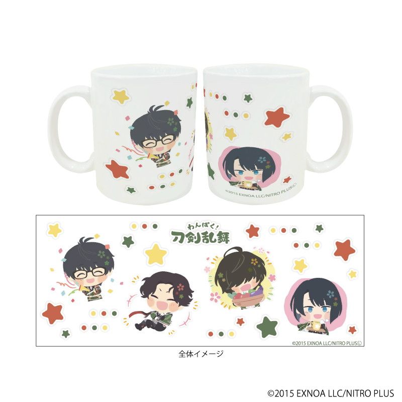 マグカップ「わんぱく！刀剣乱舞」03/江