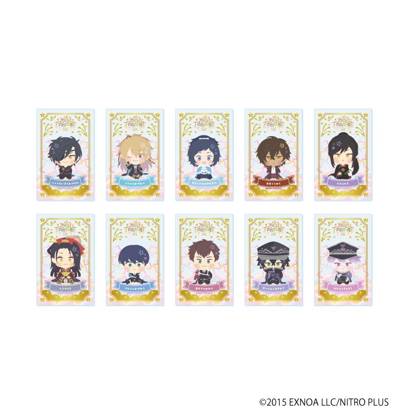 箔押しクリアカード「わんぱく！刀剣乱舞」06/コンプリートBOX(全10種)