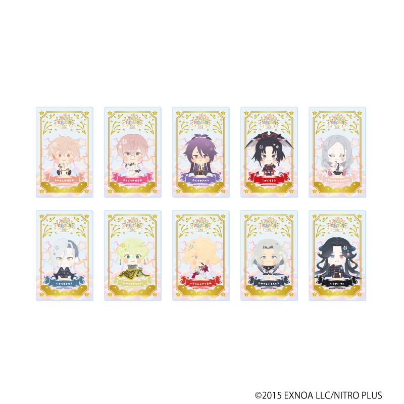箔押しクリアカード「わんぱく！刀剣乱舞」09/ブラインド(10種)