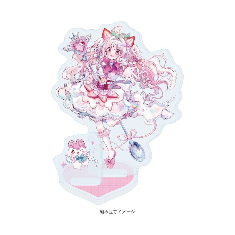 アクリルスタンドプレート 「Charaforio」05/ときめきの魔法(公式イラスト)