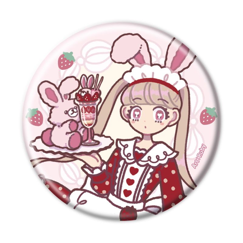 缶バッジ「Charaforio」01/コンプリートセット（全5種）(公式イラスト)
