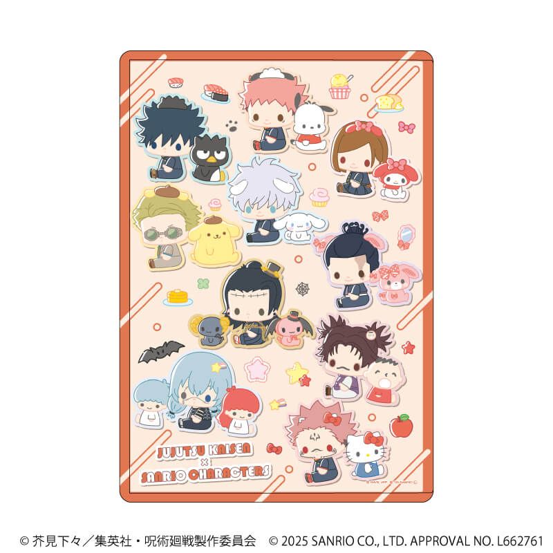 キャラクリアケース「「呪術廻戦 渋谷事変」×サンリオキャラクターズ」01/集合デザイン(コラボイラスト)