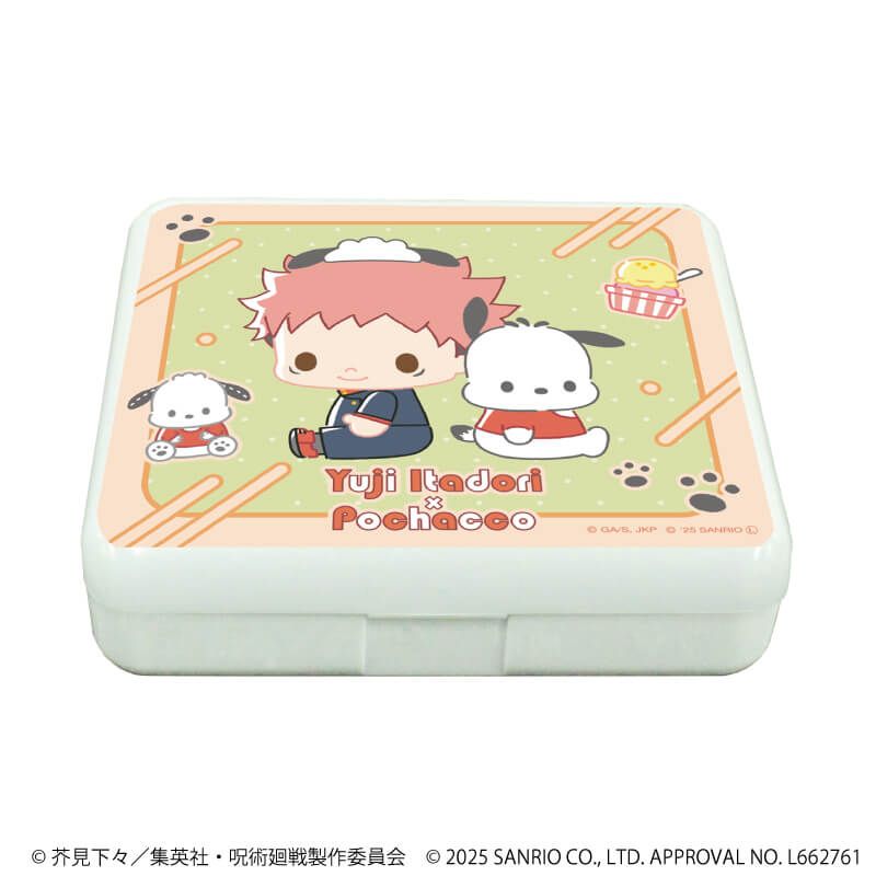 小物ケース「「呪術廻戦 渋谷事変」×サンリオキャラクターズ」11/虎杖悠仁×ポチャッコ(コラボイラスト)