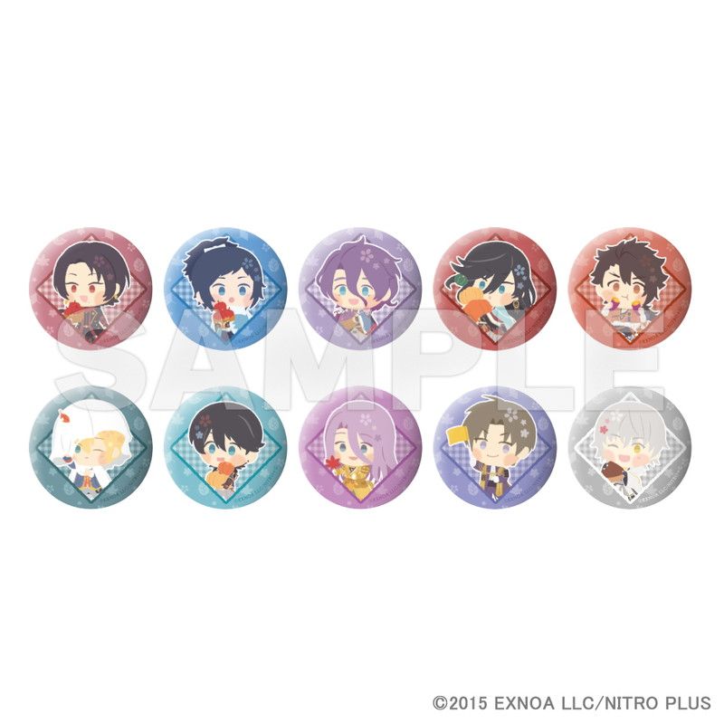 わんぱく！刀剣乱舞　トレーディング缶バッジ