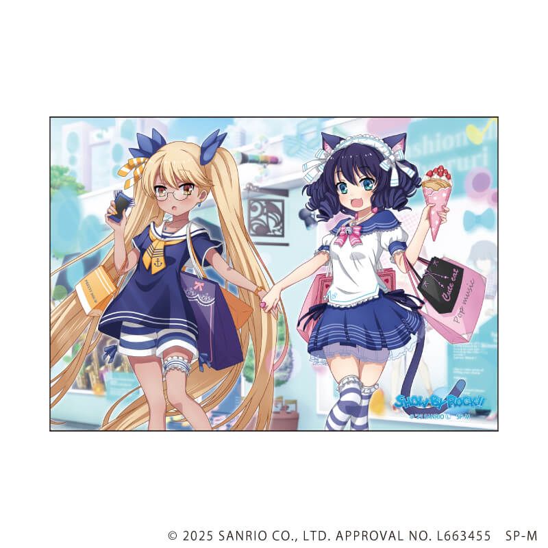 L版ブロマイド3枚セット「SHOW BY ROCK!!」04/ブラインド(42種)(公式イラスト)