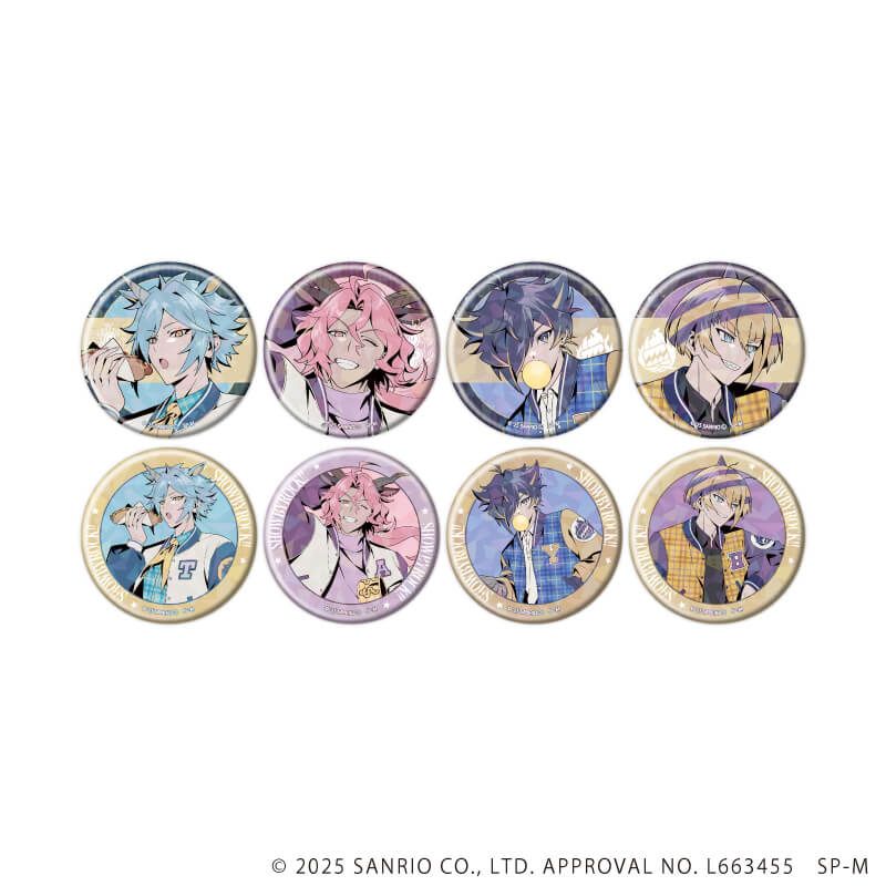 ホログラム缶バッジ(57mm)「SHOW BY ROCK!!」05/ブラインド(8種)(描き下ろしイラスト)