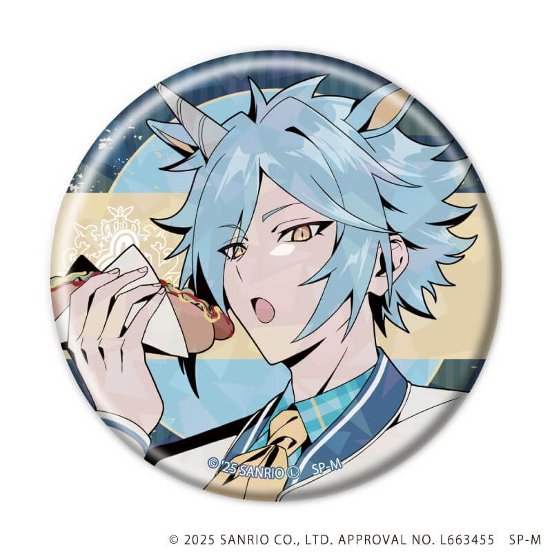 ホログラム缶バッジ(57mm)「SHOW BY ROCK!!」05/ブラインド(8種)(描き下ろしイラスト)