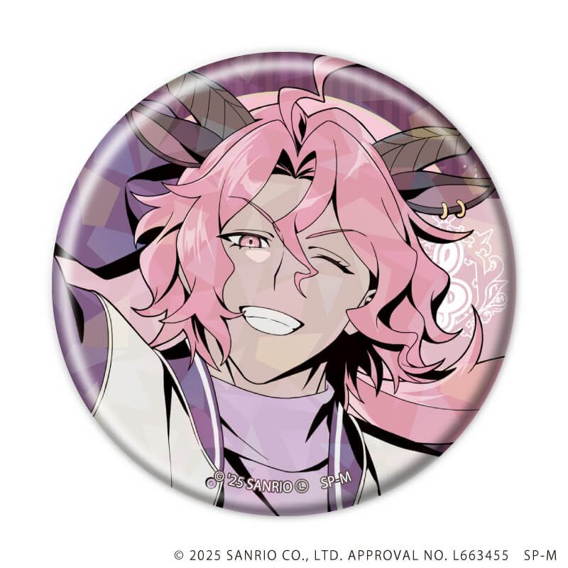 ホログラム缶バッジ(57mm)「SHOW BY ROCK!!」05/ブラインド(8種)(描き下ろしイラスト)