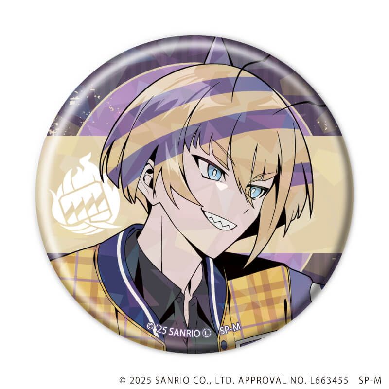 ホログラム缶バッジ(57mm)「SHOW BY ROCK!!」05/ブラインド(8種)(描き下ろしイラスト)