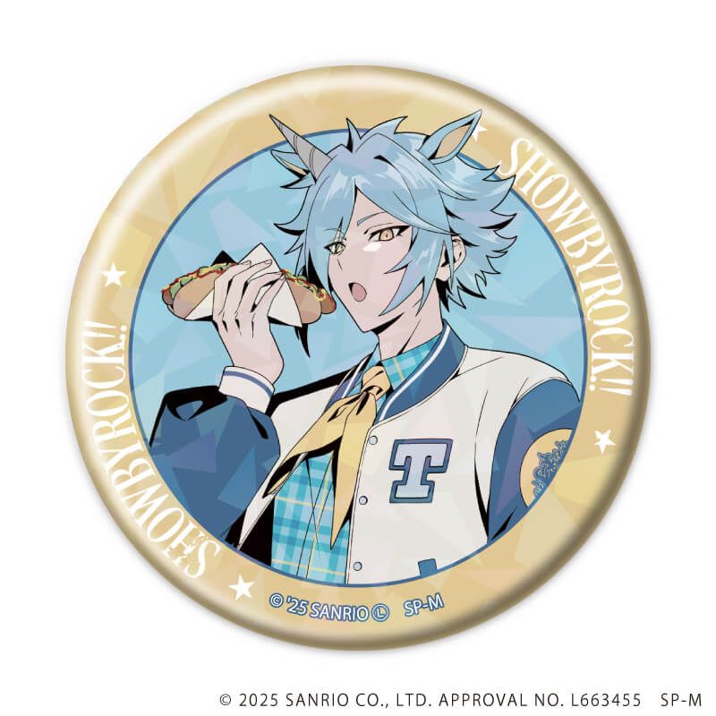 ホログラム缶バッジ(57mm)「SHOW BY ROCK!!」05/ブラインド(8種)(描き下ろしイラスト)