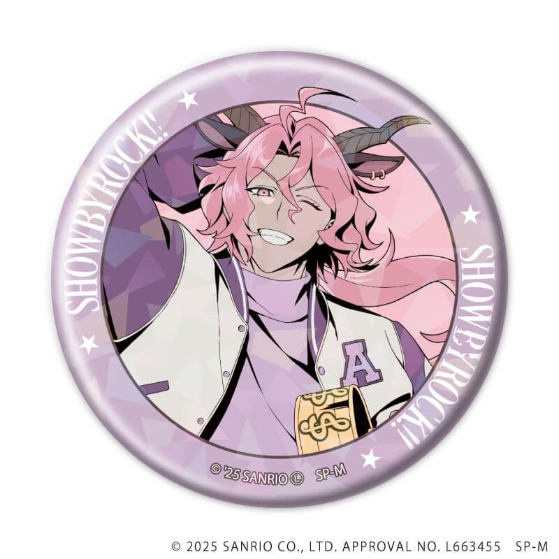 ホログラム缶バッジ(57mm)「SHOW BY ROCK!!」05/ブラインド(8種)(描き下ろしイラスト)
