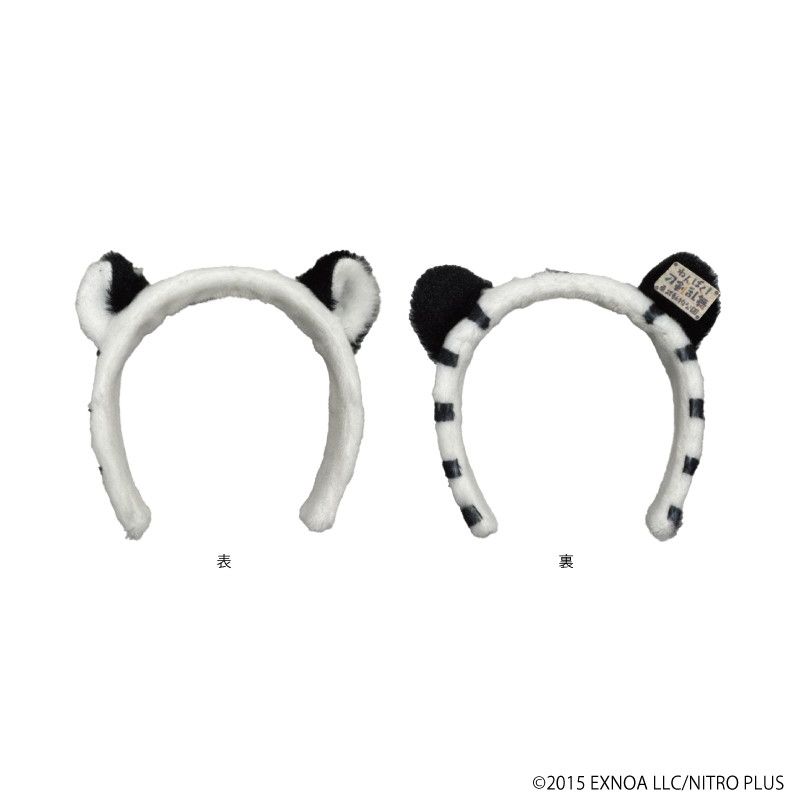 ぬいぐるみカチューシャ「わんぱく！刀剣乱舞」01/ホワイトタイガー