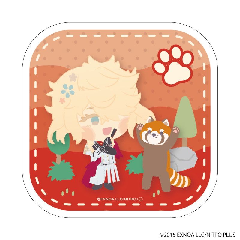 ダイカットステッカー「わんぱく！刀剣乱舞」32/いちもんじのりむね