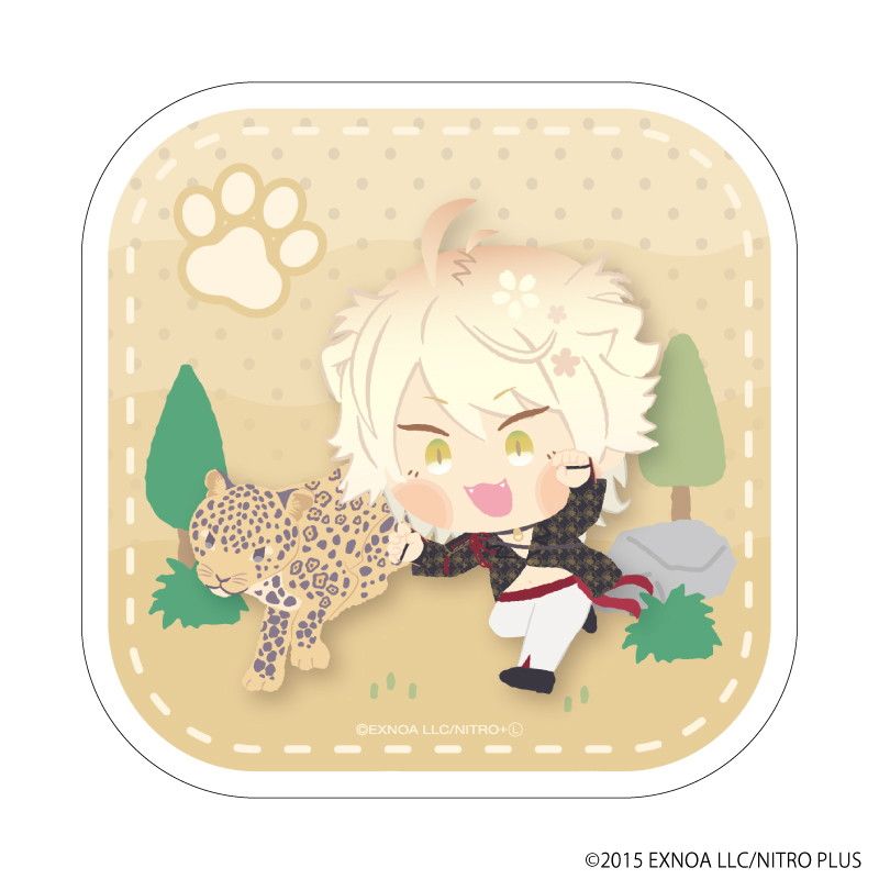 ダイカットステッカー「わんぱく！刀剣乱舞」31/なんせんいちもんじ