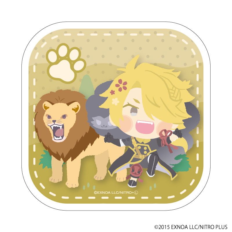 ダイカットステッカー「わんぱく！刀剣乱舞」28/ししおう