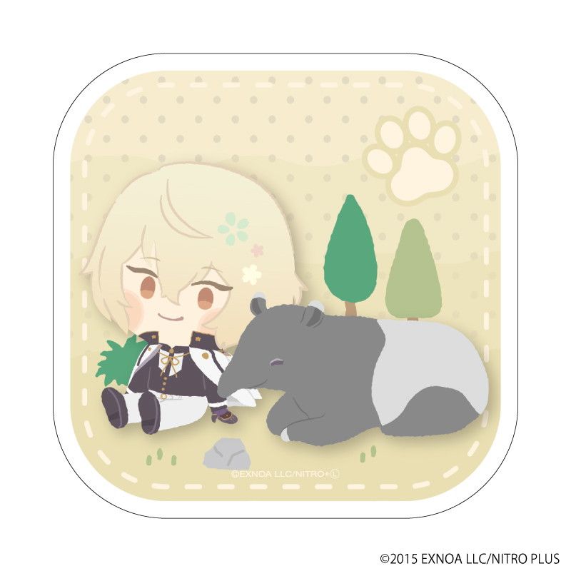 ダイカットステッカー「わんぱく！刀剣乱舞」26/ひげきり