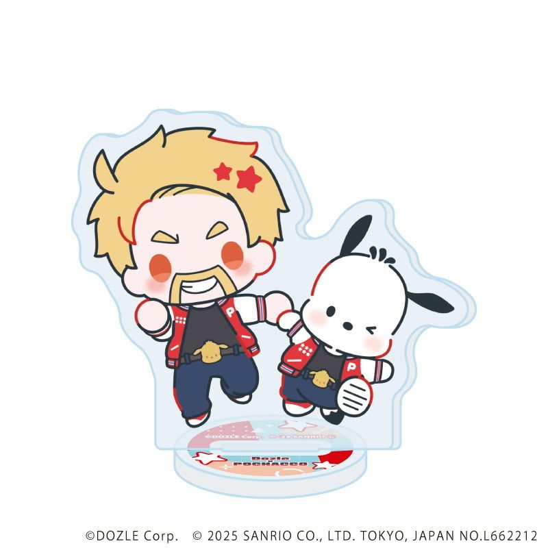 アクリルぷちスタンド「ドズル社×はぴだんぶい」01/コンプリートセット(全6種)(コラボイラスト)