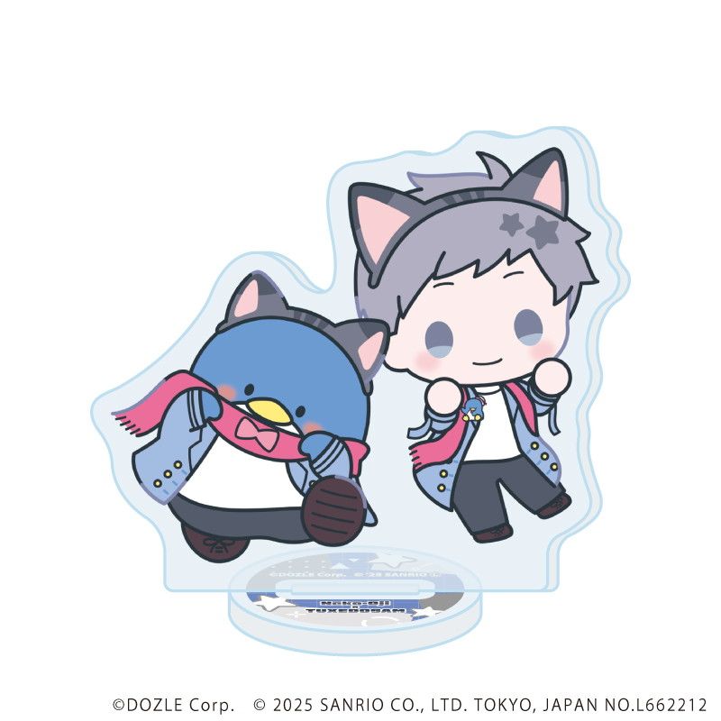 アクリルぷちスタンド「ドズル社×はぴだんぶい」01/コンプリートセット(全6種)(コラボイラスト)