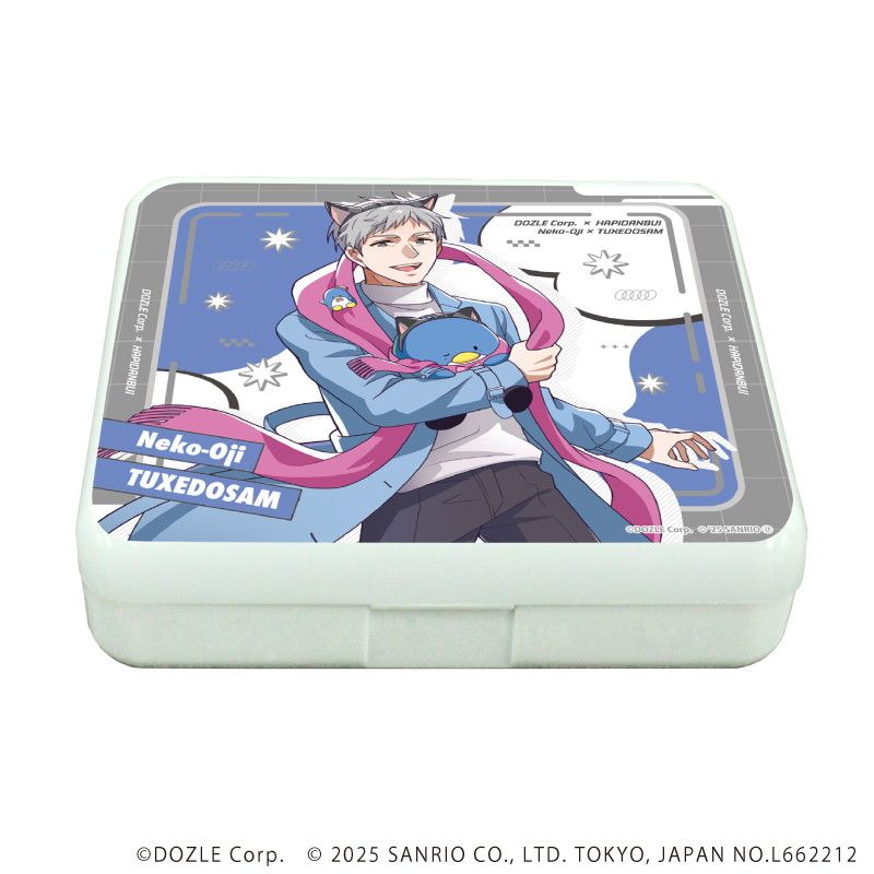 小物ケース「ドズル社×はぴだんぶい」06/ネコおじ×タキシードサム(コラボイラスト)