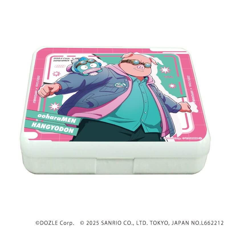 小物ケース「ドズル社×はぴだんぶい」05/おおはらMEN×ハンギョドン(コラボイラスト)