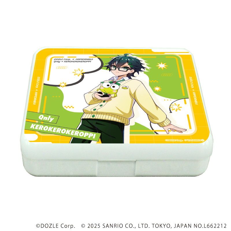 小物ケース「ドズル社×はぴだんぶい」03/おんりー×けろけろけろっぴ(コラボイラスト)