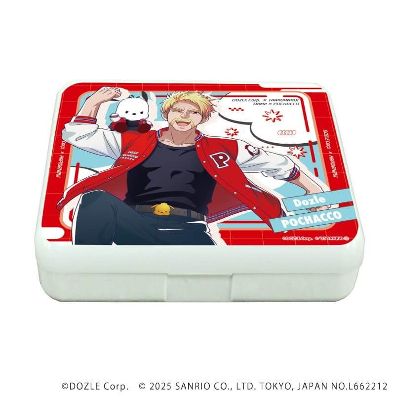 小物ケース「ドズル社×はぴだんぶい」01/ドズル×ポチャッコ(コラボイラスト)