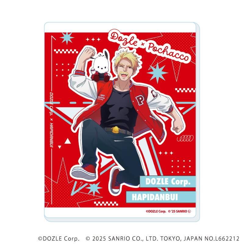 アクリルカード「ドズル社×はぴだんぶい」01/コンプリートセット(全6種)(コラボイラスト)