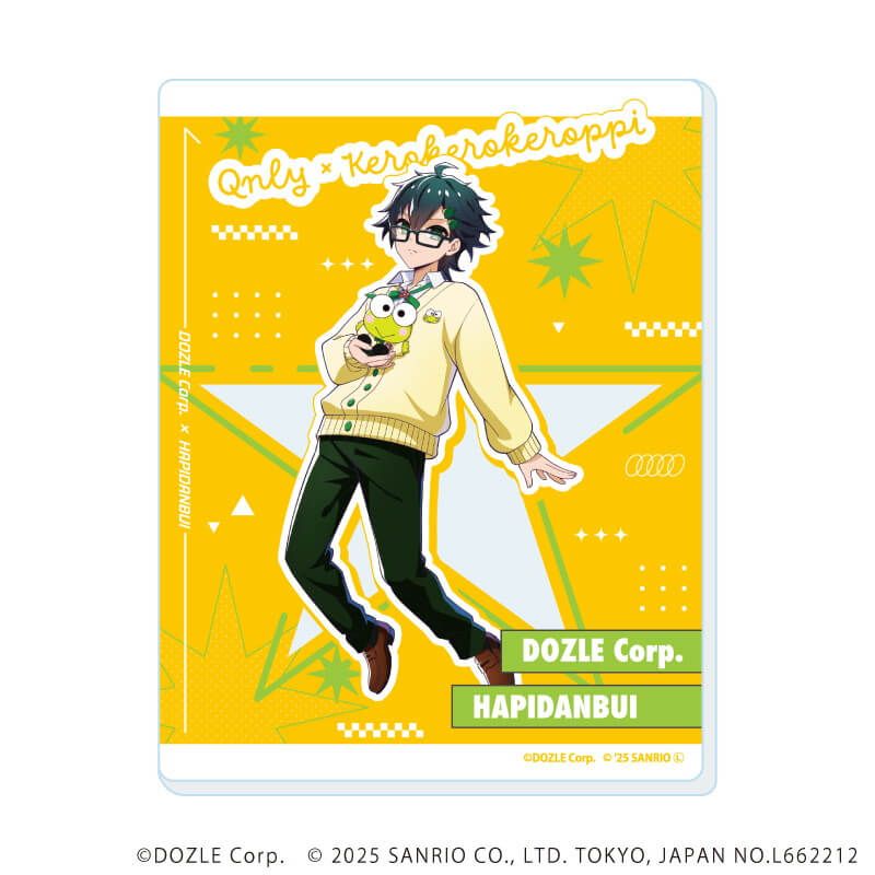 アクリルカード「ドズル社×はぴだんぶい」01/コンプリートセット(全6種)(コラボイラスト)