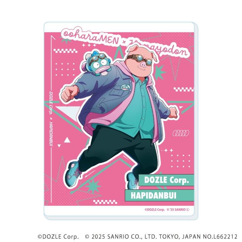 アクリルカード「ドズル社×はぴだんぶい」01/コンプリートセット(全6種)(コラボイラスト)