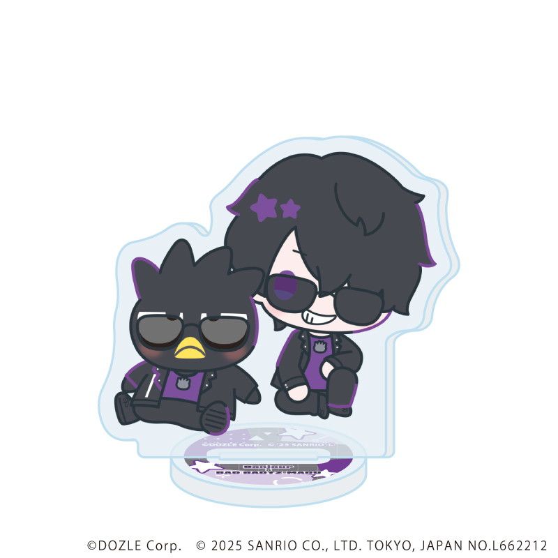 アクリルぷちスタンド「ドズル社×はぴだんぶい」01/ブラインド(6種)(コラボイラスト)