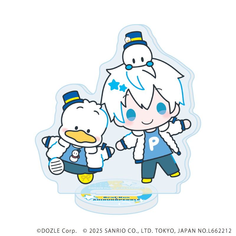 アクリルぷちスタンド「ドズル社×はぴだんぶい」01/ブラインド(6種)(コラボイラスト)