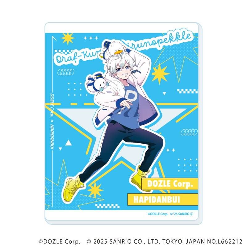 アクリルカード「ドズル社×はぴだんぶい」01/ブラインド(6種)(コラボイラスト)