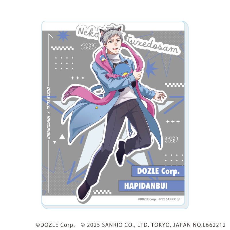 アクリルカード「ドズル社×はぴだんぶい」01/ブラインド(6種)(コラボイラスト)