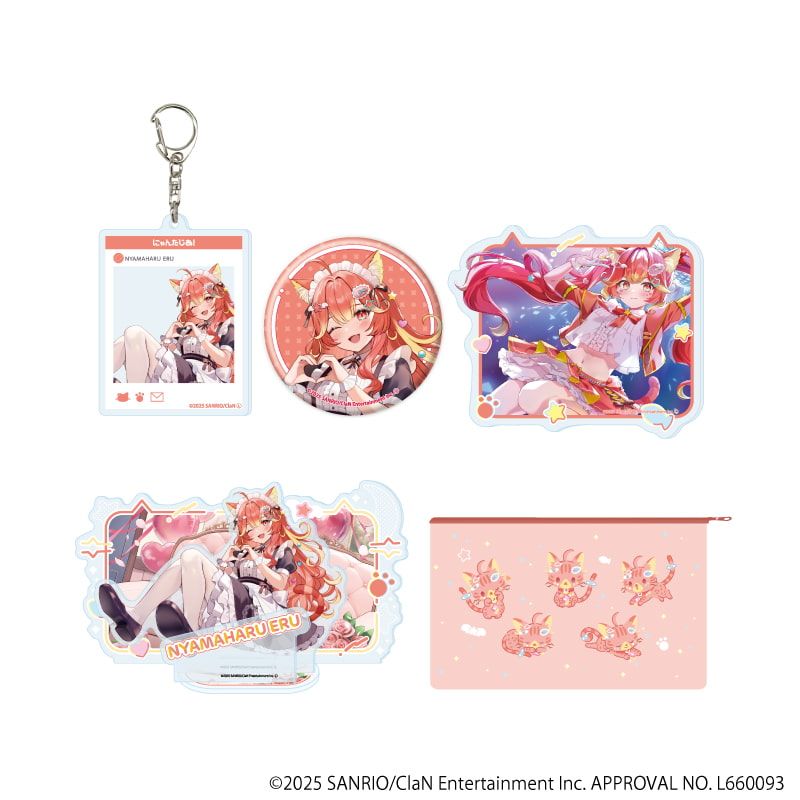 イベント参加券付き全アイテムセット「にゃんたじあ！」10/若魔陽エル 2025誕生日ver.(公式イラスト)