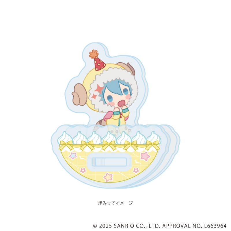 ゆらゆらアクリルスタンド「まいまいまいごえん」15/ダイヤ(ミニキャライラスト)