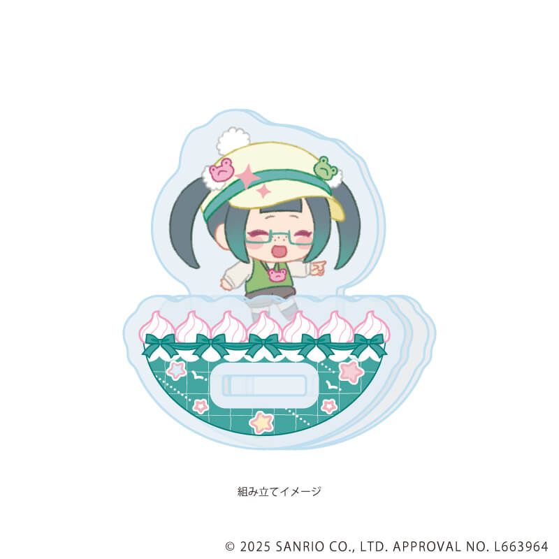 ゆらゆらアクリルスタンド「まいまいまいごえん」13/リンリン(ミニキャライラスト)