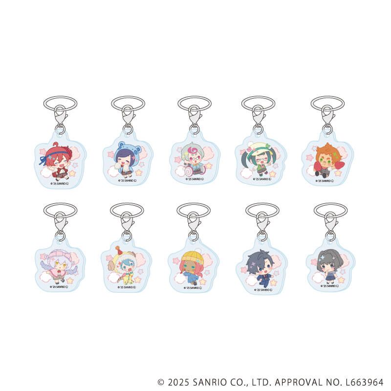 めじるしチャーム「まいまいまいごえん」03/ブラインド(10種)(ミニキャライラスト)