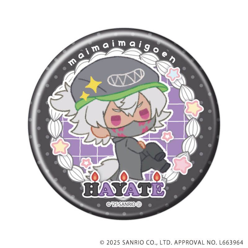 缶バッジ「まいまいまいごえん」14/ブラインド(9種)(ミニキャライラスト)