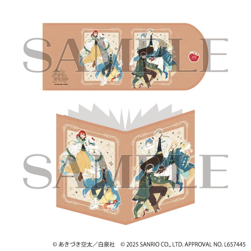 B6ブックカバー「赤髪の白雪姫×サンリオキャラクターズ」01/(コラボイラスト)