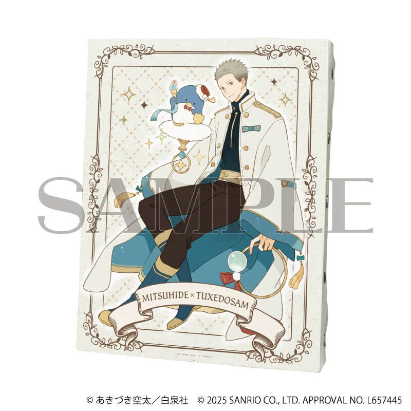 キャンバスボード「赤髪の白雪姫×サンリオキャラクターズ」03/ミツヒデ×タキシードサム(コラボイラスト)