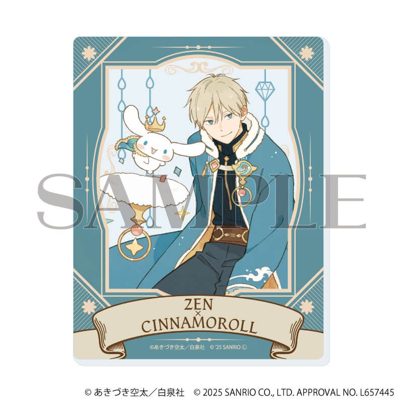 アクリルカード「赤髪の白雪姫×サンリオキャラクターズ」01/コンプリートBOX(全5種)(コラボイラスト)