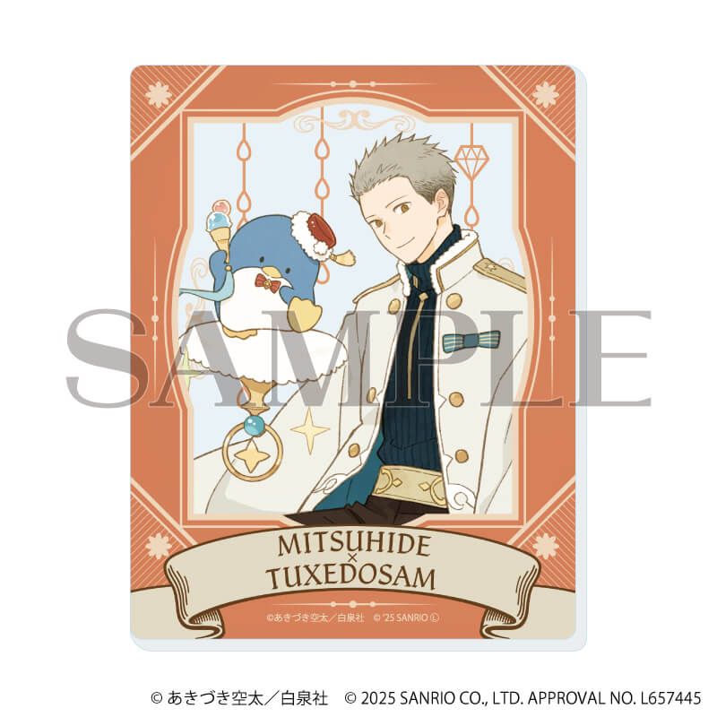 アクリルカード「赤髪の白雪姫×サンリオキャラクターズ」01/ブラインド(5種)(コラボイラスト)