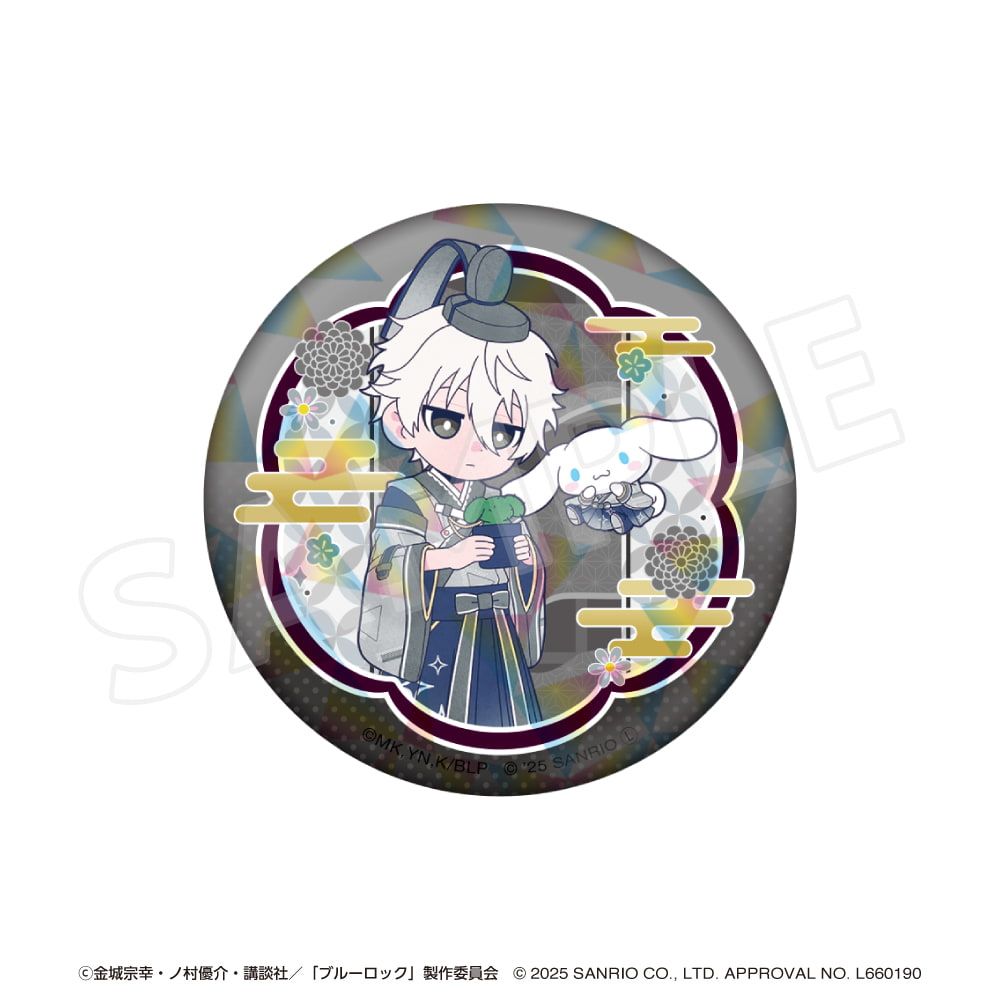 「ブルーロック×サンリオキャラクターズ 」 ブラインド缶バッジ