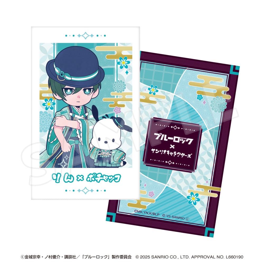 「ブルーロック×サンリオキャラクターズ 」 ブラインドフォト風カード