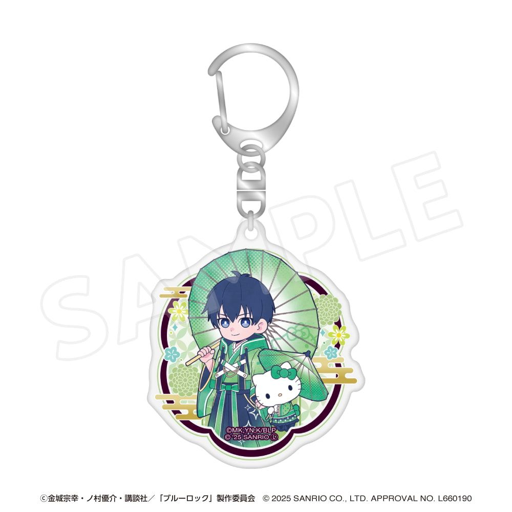 「ブルーロック×サンリオキャラクターズ 」 ブラインドアクリルキーホルダー