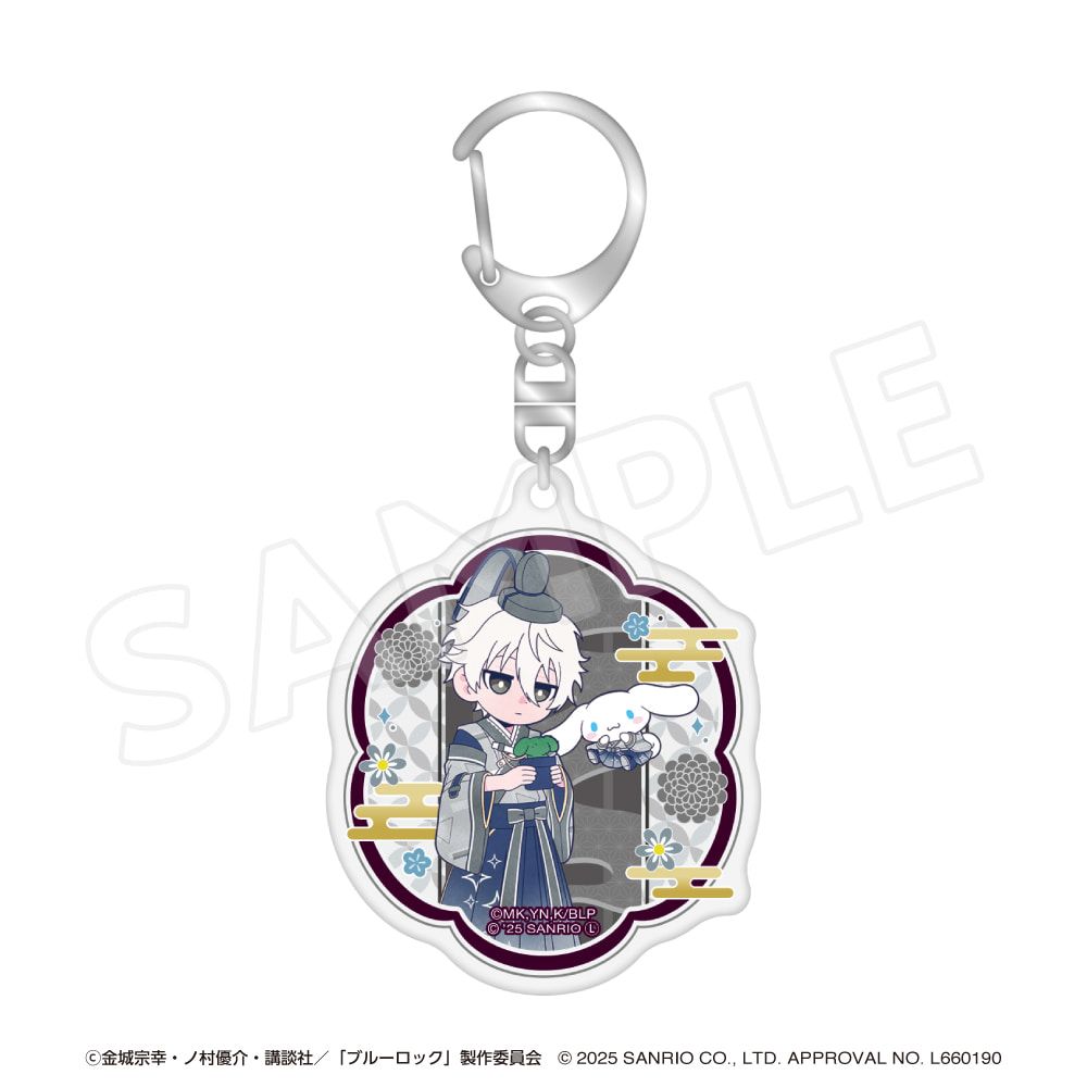 「ブルーロック×サンリオキャラクターズ 」 ブラインドアクリルキーホルダー