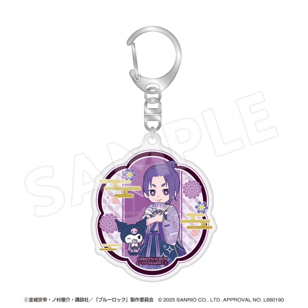 「ブルーロック×サンリオキャラクターズ 」 ブラインドアクリルキーホルダー
