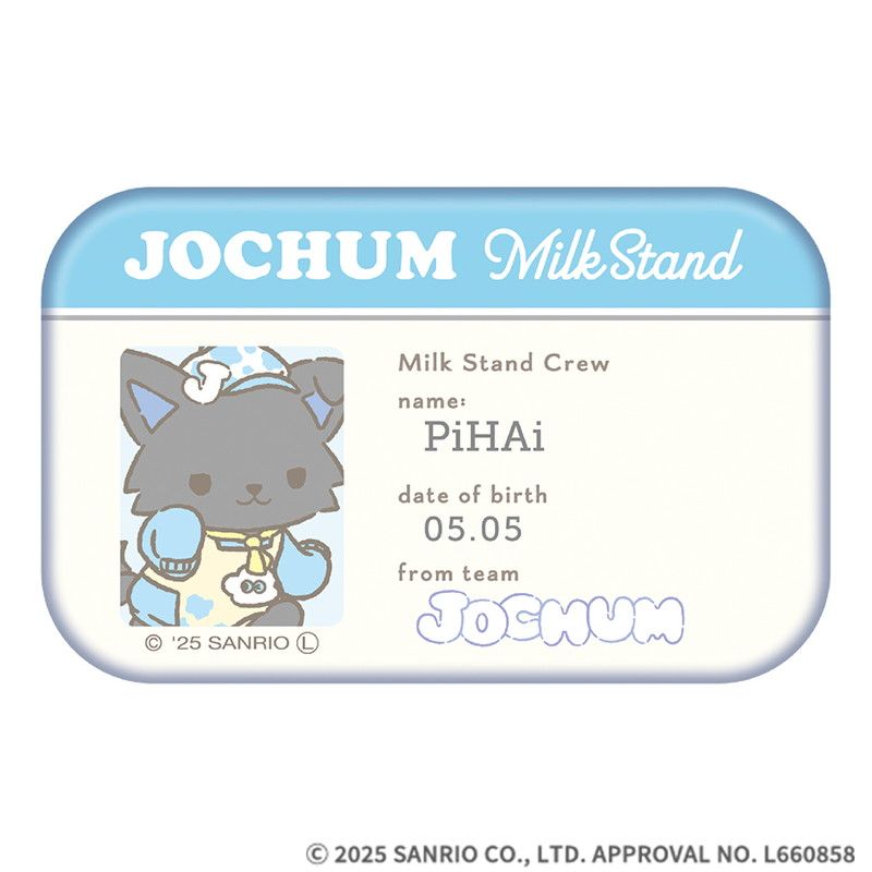 JOCHUM 店員ネーム風缶バッジ