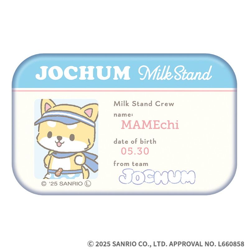 JOCHUM 店員ネーム風缶バッジ