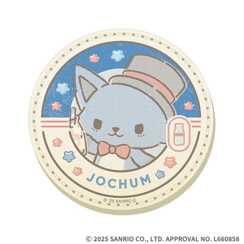 JOCHUM 牛乳瓶フタ風コースター レイン